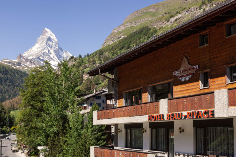 Hotel-Beau-Rivage-Zermatt-Ansicht Hotel Beau Rivage Zermatt Ansicht