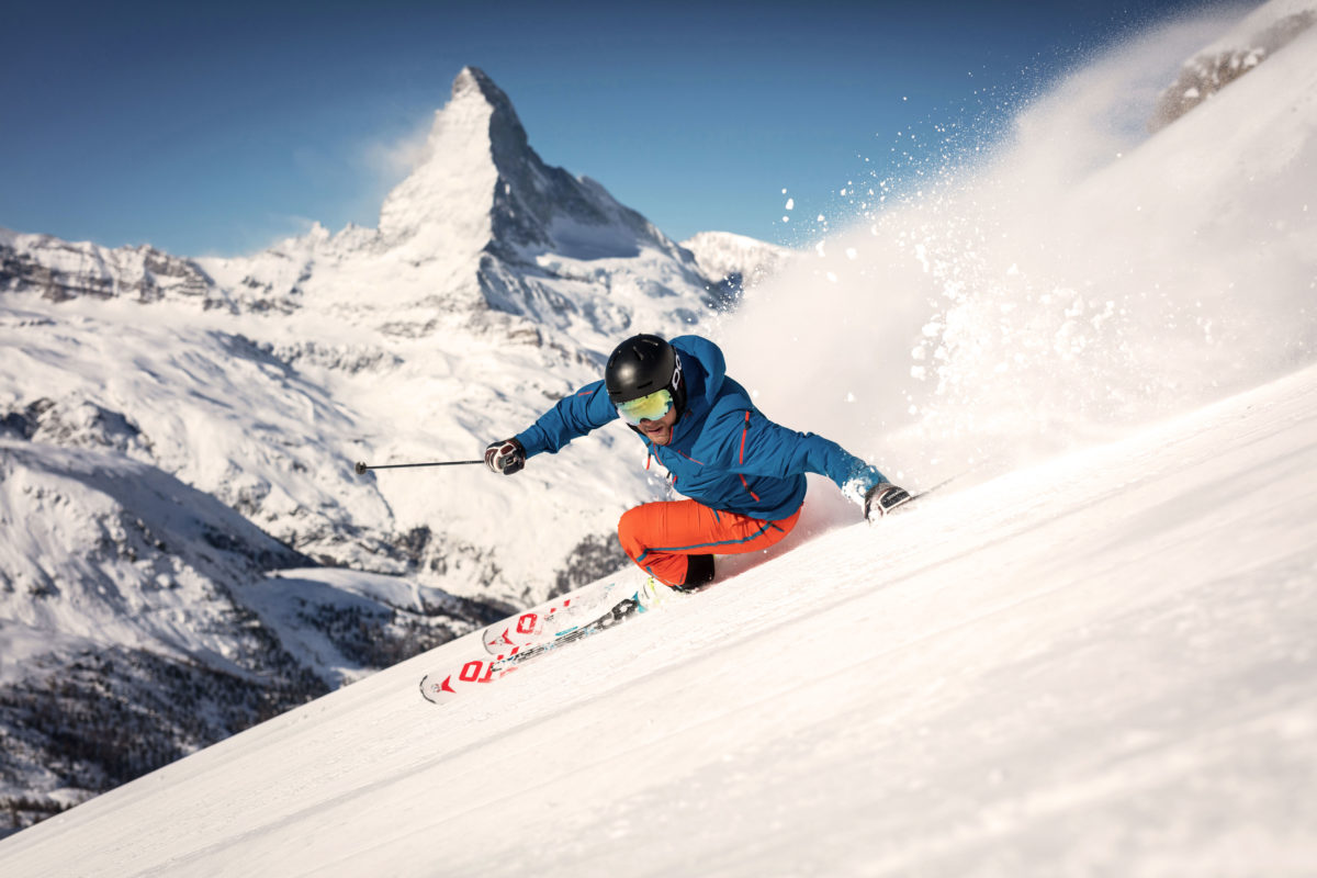 Hotel Beau Rivage Zermatt Skifahren Winter