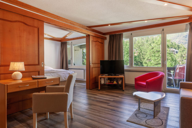 Hotel Beau Rivage Zermatt Suite Wohnen