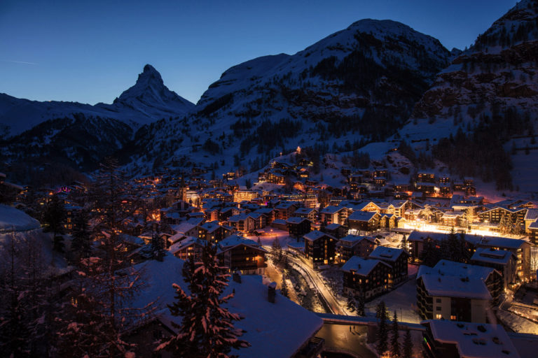 Hotel Beau Rivage Zermatt Zermatt im Winter